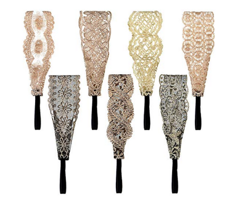 Pieces Lace Headbands